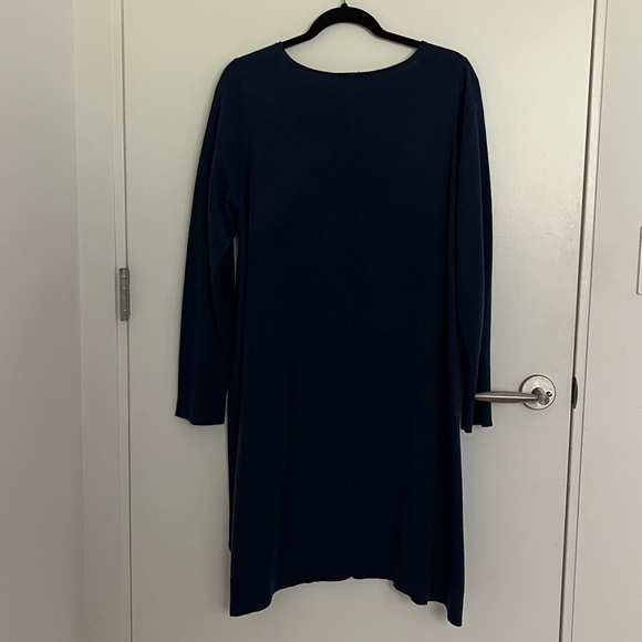 Eileen Fisher Sweater Dress in blue - Picture 5 of 8